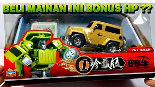 Beli Mainan Robot Grind Rod Transformers ini Bonus HP [upl. by Wilfred]