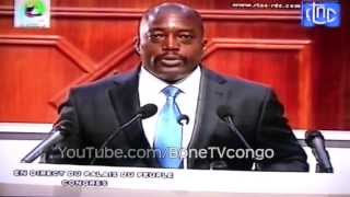 Vidéo quotIntégralequot Discours du Président Joseph Kabila devant le congres au palais du peuple [upl. by Aileda779]