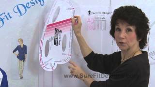 How to Draw the Shirt Pattern Back  Part 1 SureFit Designs™ [upl. by Ahseram]