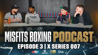 Misfits Boxing 007 Podcast  LeVeon Bell and Slim [upl. by Guod892]