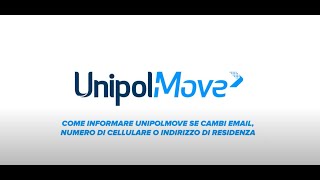 App UnipolMove  Come cambiare e mail numero di cellulare o indirizzo di residenza [upl. by Odlamur330]