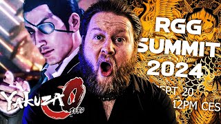 🔴 LIVE  YAKUZA 0  RGG SUMMIT 2024 WATCH PARTY [upl. by Anal]