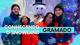 CONHECENDO O SNOWLAND EM GRAMADO  MIRIELLI E WELDER [upl. by Drahnreb546]