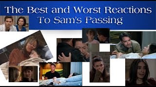 General Hospital The Best and Worst Reactions to Sams Passing [upl. by Onez339]