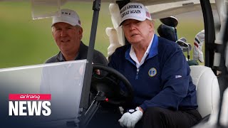 Trump tweets about election fraud during G20 Summit heads golfing afterwards [upl. by Eigna]