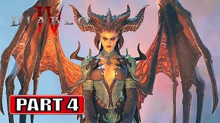 Diablo 4  Full Game PART 4  ACT 4  Longplay Walkthrough Gameplay Playthrough  4K UHD [upl. by Llennoj]