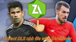 how to extract Dream leage soccer zip file via zarchiverTanwer [upl. by Deeann610]