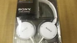 Unboxing the Sony Studio Monitor Headphones [upl. by Lucho863]