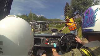 Morgan Plus 8 Run Up Shelsley Walsh Hill Climb [upl. by Kcirej]