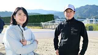 【ジャパンＣ】オーギュストロダンのエイダン・オブライエン調教師をまりえ記者が直撃 最後のレースに日本を選んだ理由Japanese sports [upl. by Herman]