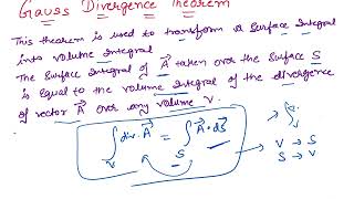 Gauss Divergence Theorem and Stokes Theorem  Concept II Applied Physics [upl. by Allare]