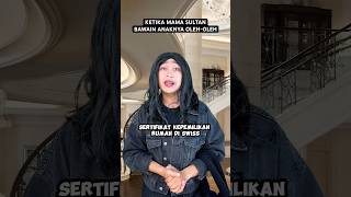 KETIKA MAMA SULTAN BAWAIN ANAKNYA OLEHOLEH [upl. by Mialliw870]