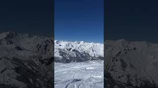 Les 3 Vallées France The Alps Part 15 shortstravelexplorenatureadventure skiingmountains [upl. by Andromeda769]