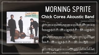 Chick Corea Akoustic Band  Morning Sprite Sheet Music  Baithouse Music sheetmusic jazzfusion [upl. by Minna260]