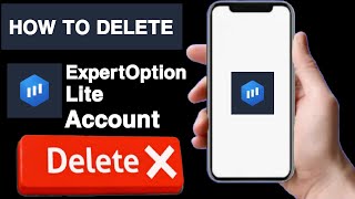 How to delete ExpertOption lite accountExpertOption lite account delete kaise kareExpertOption [upl. by Eahs88]