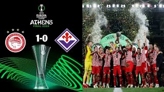 Olympiacos vs Fiorentina 10  Highlights Final UEFA Europa Conference League 2024 [upl. by Ennad]