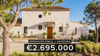 Tour of Villa Belvedere Estepona A Dream Andalusian Estate near Estepona with Panoramic Sea Views [upl. by Socher]