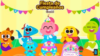 📲 Hacemos una Gran Fiesta de CUMPLEAÑOS 🥳 COCOBI APP [upl. by Ecydnarb]