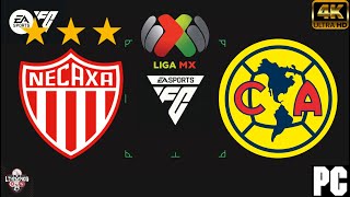 NECAXA VS AMERICA  LIGA MX FC 24 [upl. by Enidaj]