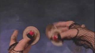 Finger Cymbals Zils performed by Belly Dancer Nevina [upl. by Ecydnac]