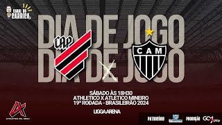 aovivo ATHLETICO X ATLETICO MINEIRO  BRASILEIRÃO 2024  CANAL DO CARRICA E ATHLETICO M1L GR4U [upl. by Ailecara240]