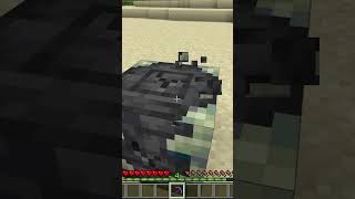 REINFORCED DEEPSLATE CAN BE BROKEN IN MINECRAFT minecraft shorts gaming [upl. by Yanehs]