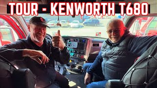 2024 Kenworth T680 Interior Tour  Welcome Aboard [upl. by Maggio]