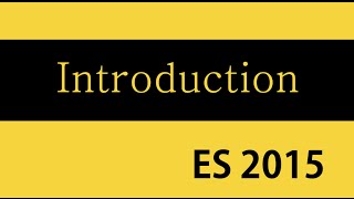 ES6 and Typescript Tutorial  1  Introduction [upl. by Gebhardt418]