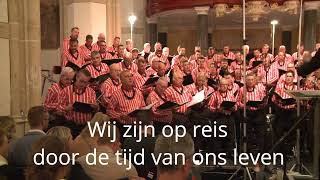 Eiland Urk zingt De Levensreis voor Jaap Hoek uit Katwijk [upl. by Divad]