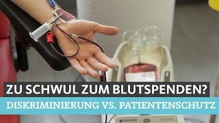 Zu schwul zum Blutspenden [upl. by Hospers]