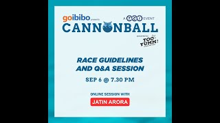 CANNONBALL 2024  RACE GUIDELINES AND QampA SESSION [upl. by Dareece]