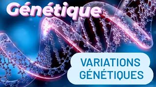 GÉNÉTIQUE 🧬  variations génétiques polymorphismes et mutations [upl. by Adelina]