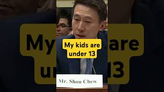 Are Tik tok videos age restricted  Mr Shou Chew shorts tiktok [upl. by Anastase409]