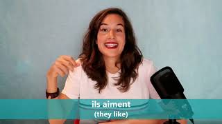 Learn Regular Verbs in French  er  A1 with Alicia [upl. by Ardine]