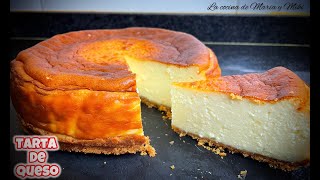 TARTA DE QUESO SÚPER CREMOSA 🤤 [upl. by Adnirak]