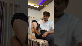 Future Me Kya Hoga🤣 Socks 🧦 2000 vs 2050😂 funnyshort relatable 2000 2050 reality socks [upl. by Bree254]