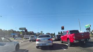 Campbelltown  Wolli Creek  Realtime Driving  Sydney  June 21 [upl. by Vanda]