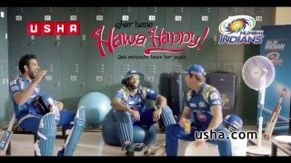 USHA FAN amp Mumbai Indians [upl. by Bullen444]