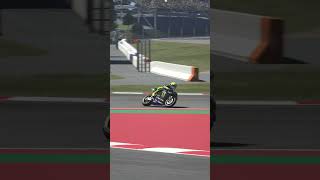 Rossi hit Nakagami far away [upl. by Nashbar440]