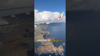 FLYING LISBON TO MADEIRA  9TH MOST DANGEROUS AIRPORT travel flight tapairportugal [upl. by Rorke]