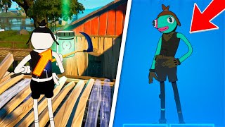 How to Unlock Ghoul Trooper Edit Style for Toona Fish Skin Fortnite Season 8 [upl. by Delly135]