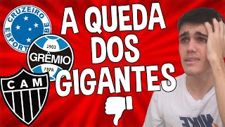 TIMES GIGANTES que foram REBAIXADOS NO BRASILEIRÃO [upl. by Pangaro]