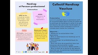 Conférence Semaine Européenne pour lEmploi des personnes Handicapées à Robion  Vaucluse [upl. by Razaele]