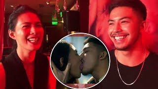 Angel Aquino on kissing Tony Labrusca Ang sarap sarap [upl. by Ahsimit369]