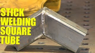 🔥 Stick Welding Square Tube [upl. by Clemens]