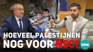 🇵🇸❤️ Dogukan Ergin DENK vs Kahraman NSC Hoeveel Palestijnen moeten er nog doodgaan [upl. by Adolphe950]