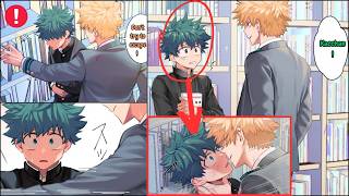 Bakudeku  A Chance Library Encounter 📚💥Comic Dub English Comic Dub [upl. by Fenwick]