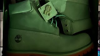 GREEN  Timberlands Boots [upl. by Griffin]