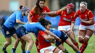 Italy Women 820 Wales Women  Womens Six Nations [upl. by Pierro157]