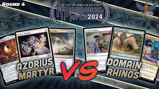 MTG Modern  Azorius Martyr vs Domain Rhinos  Hunter Burton Memorial Open  Round 4 [upl. by Justus295]